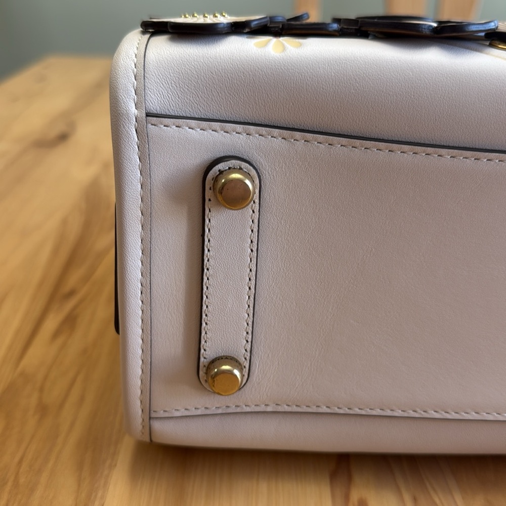 Rogue Bag 25 In Colorblock With Tea Rose And Snakeskin Detail NWT - Picture 10 of 14